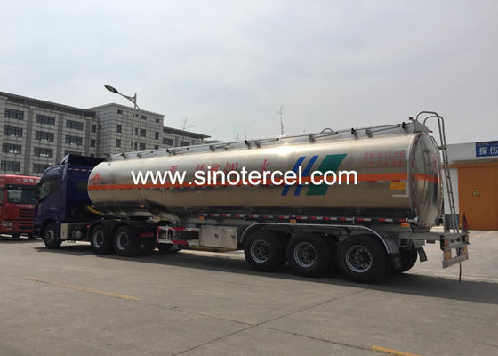 Semi trailer Tangki bahan bakar 35CBM tangki Semi trailer