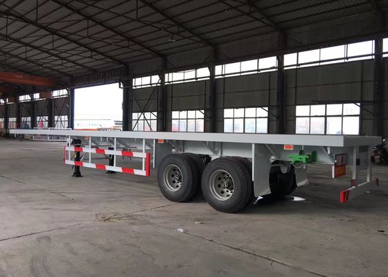 Semi Trailer Tempat Tidur Flat Disesuaikan Solusi Utama Untuk Kebutuhan Transportasi Tugas Berat