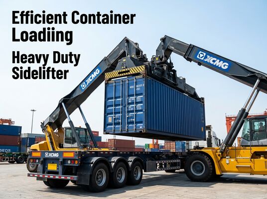 Kekuatan Chassis Baja Sidelifter dengan Kapasitas Angkat 37 Ton