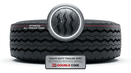 Ban Truk Trailer Tugas Berat 11R22.5 12R22.5 Radial Tubeless