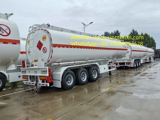 Trailer Semi Tanker Pentane Semi Trailer 3 as 30CBM -60CBM Material dapat disesuaikan